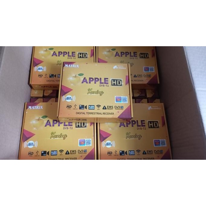 STB Set Top Box Tv Digital Matrix Kuning FullHD