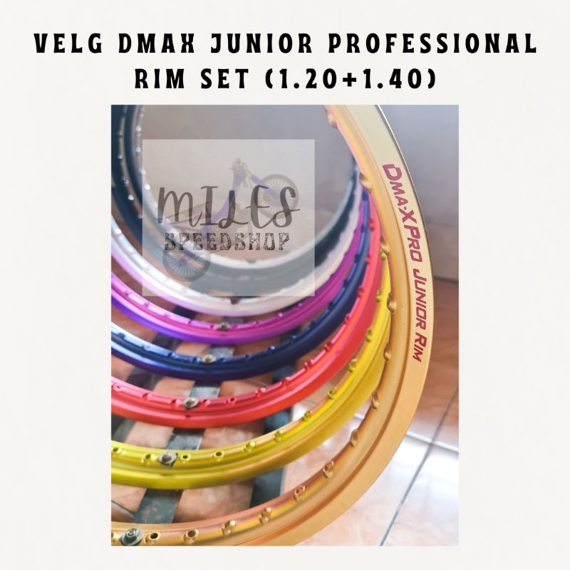 Velg Dmax Junior Professional Rim Set (1.20+1.40)