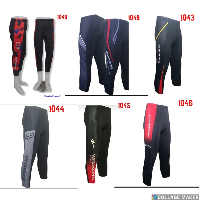 CELANA SEPEDA KETAT PANJANG SEBETIS - CELANA SEPEDA PADDING PANJANG