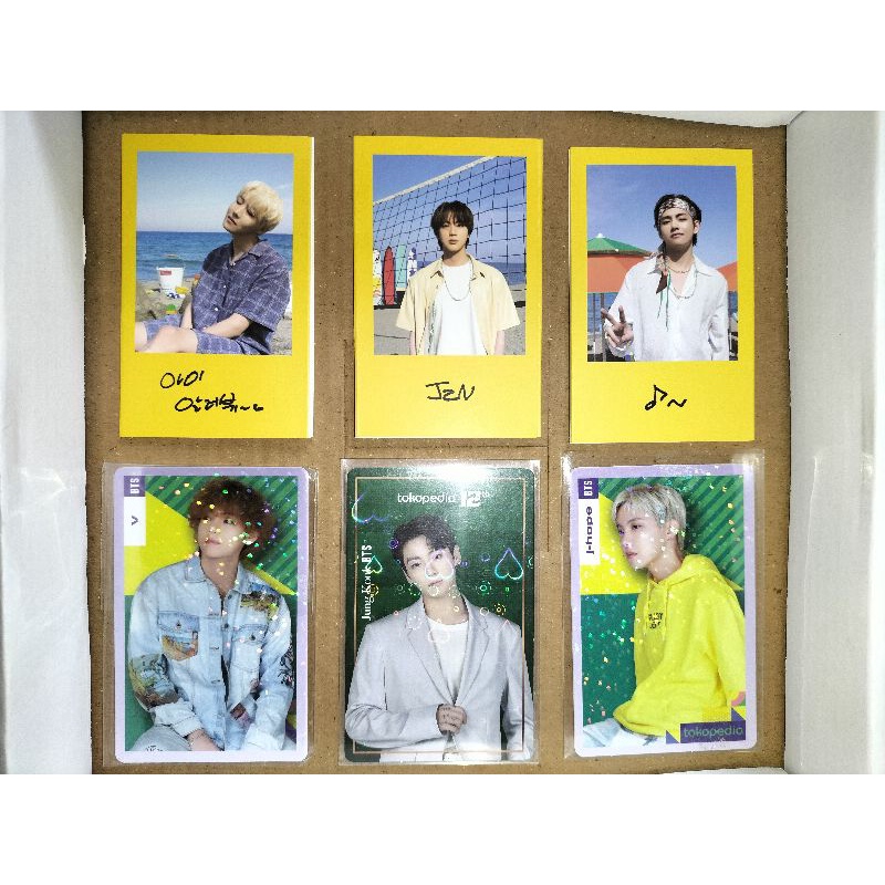 PHOTOCARD TAEHYUNG JK & MC BUTTER