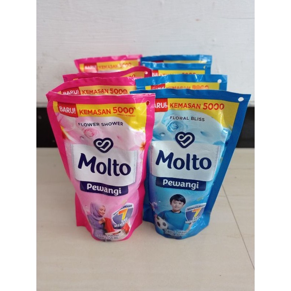 MOLTO Pewangi Pakaian Pouch 250ml | molto 5000
