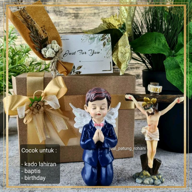 

Hampers Baptis Kelahiran Ulang Tahun Malaikat Anak Boy Girl