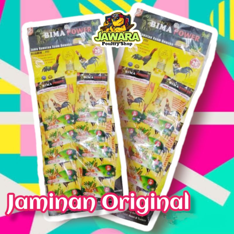 Jamu Ayam BIMA POWER Doping Ayam