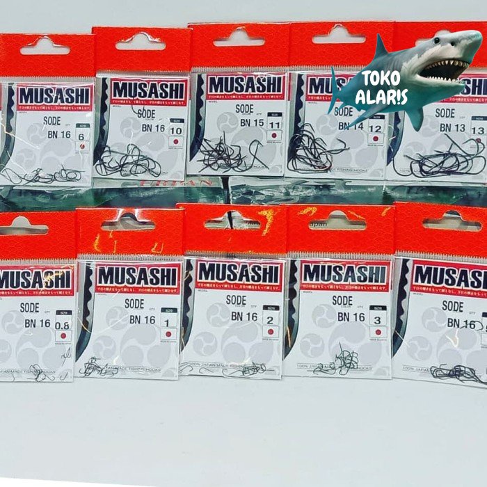 Kail Pancing Musashi Sode