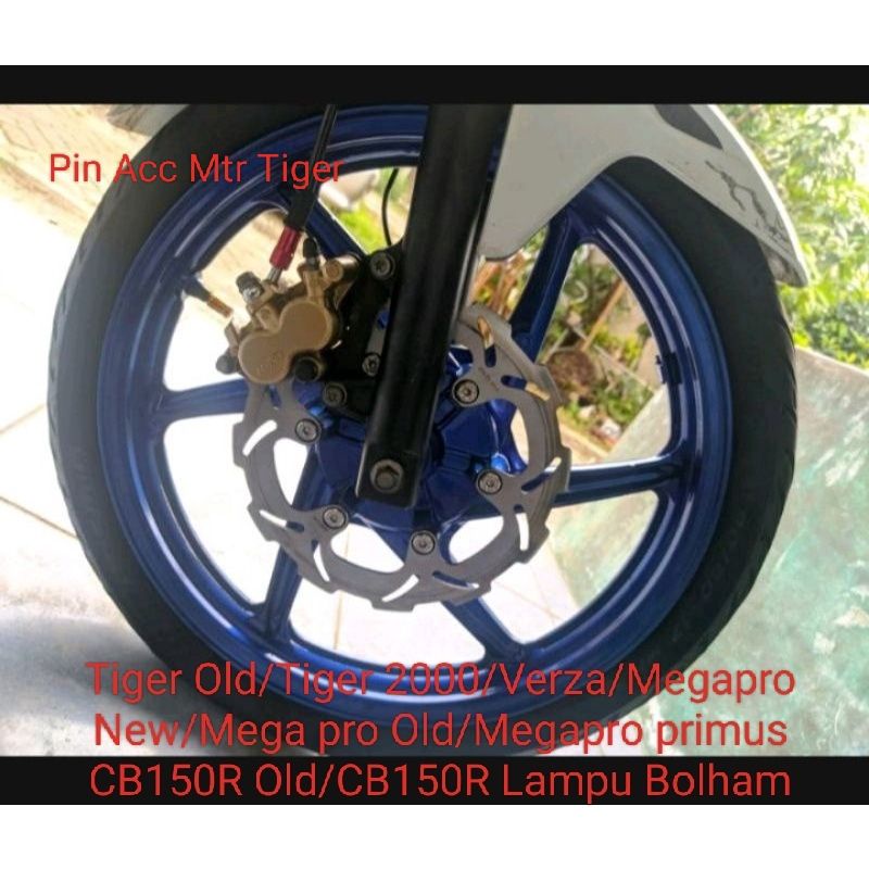 Disc Cakram Depan TDR racing Original 240mm/Motor/Tiger Old/Tiger 2000/CB150R Old/CB150R Lampu Bolham/Mega Pro Old New/Megapro primus/Verza