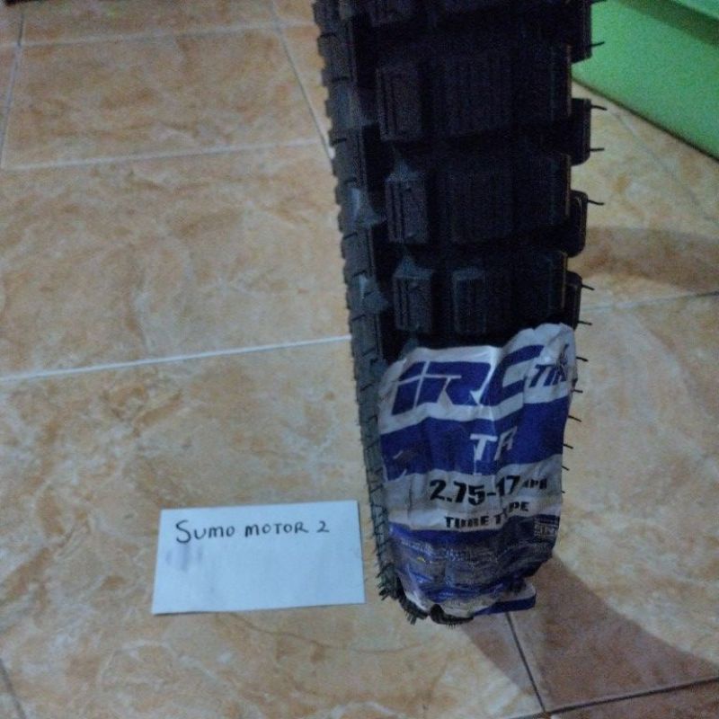 BAN LUAR IRC 275-17 TRIL TIDAK TUBLES