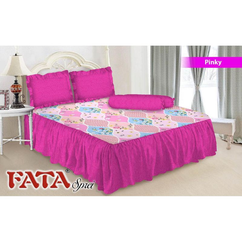 Sprei Rumbai 160×200cm/Sprei Fata Rumbai 160