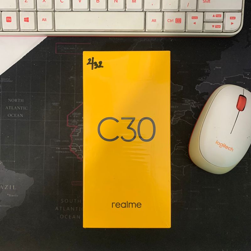 Realme C30 ram 3/32 Baru Garansi Resmi