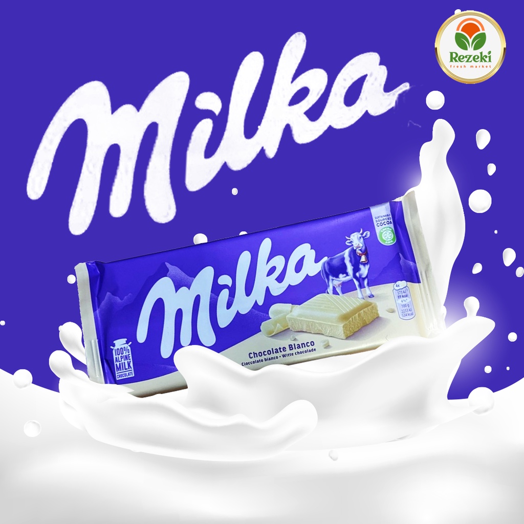 Jual Milka Oreo White Chocolate Bar 100 Gr Shopee Indonesia