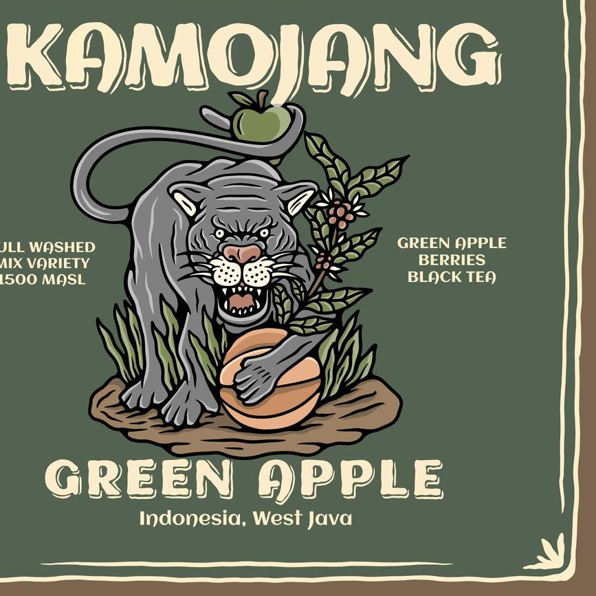 

Diskon | KI3 | Kopi Arabika KAMOJANG GREEN APPLE (100 gr) Single Origin Specialty Coffee