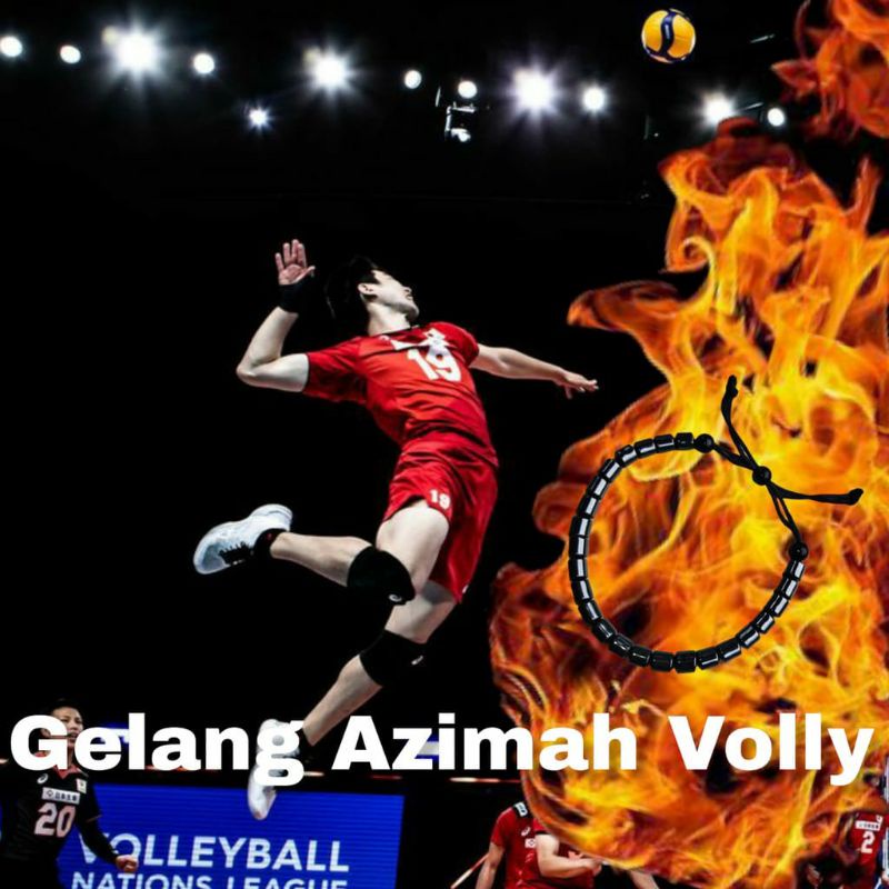 COD GELANG BIJI BESI AZIIMAHH VOLLY BALL voly loncat dahsyatt