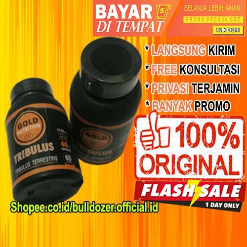 NewGOLD NUTRITION TRIBULUS SUPLEMEN HORMON PRIA TESTOSTERON ORIGINAL ASLI 100%