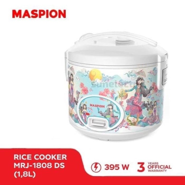MAGIC COM RICE COOKER MASPION MRJ-1808DS 1808DS 1808 DS DEWI SRI 1.8 L  / MAGIC COOKER MRJ 1808IC (1.8 L) ORI