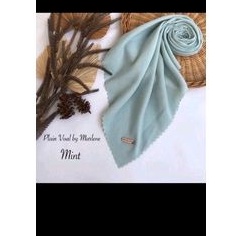 hijab warna mint dan mauve