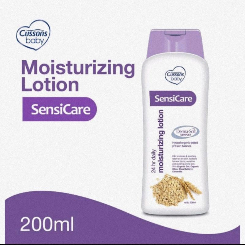 Cussons Baby Sensicare Moisturizing Lotion 200 ml