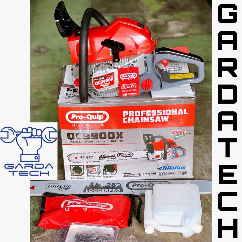 Mesin Chainsaw Gergaji Potong Belah Kayu PROQUIP QC 9900 XP / 26 Inch