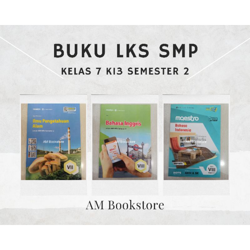 Buku LKS SMP kelas 7 semester 2 kurikulum 2013 semester 2 " Maestro "