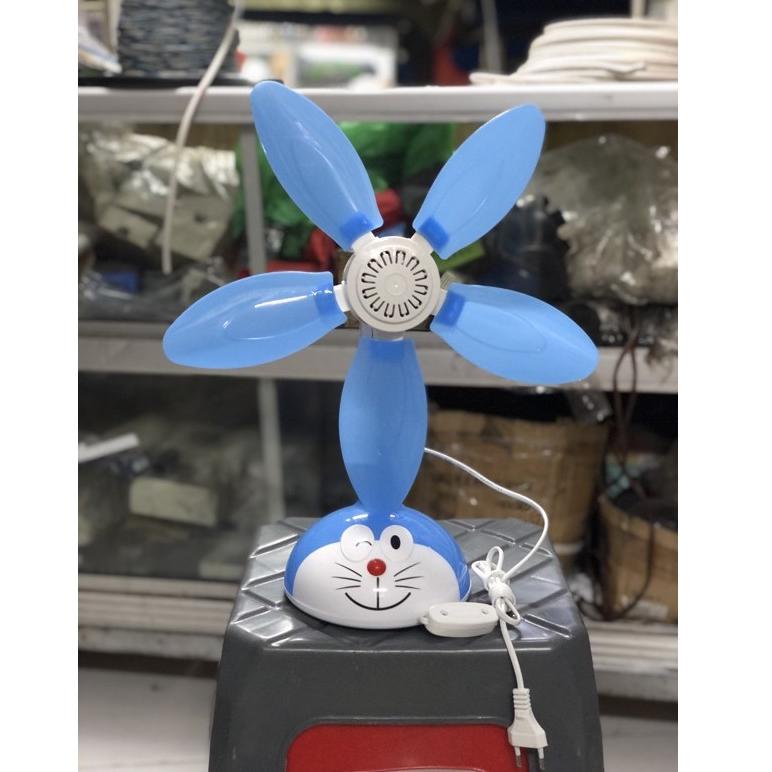 Mini Fan Karakter Doraemon dan Kumbang Kyzuku 36Watt / Kipas Mini Kyzuku / Kipas angin Karakter {VE.
