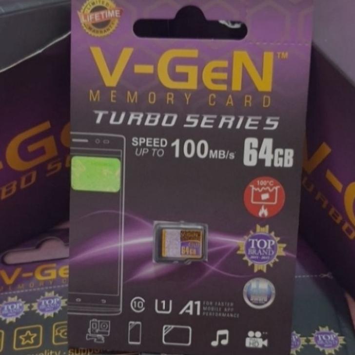 Baru Terjamin v gen Memory Card 64GB Kartu Memori Ultra Microsd SD Class 10
