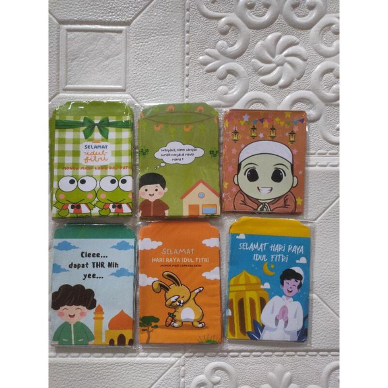 

Amplop Lebaran Uk M 7x12 @1 pack isi 10 Lembar
