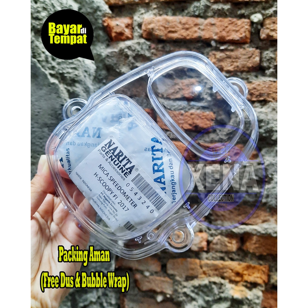Mika Kaca Spedo Meter Scoopy Fi eSP LED K93 2017 - 2019 JKT 37211-K93-N01 / Mika Speedometer Scoopy FI 2017/2018 2019 (Kaca Kilometer/Kaca KM/Kaca Kilo Meter)