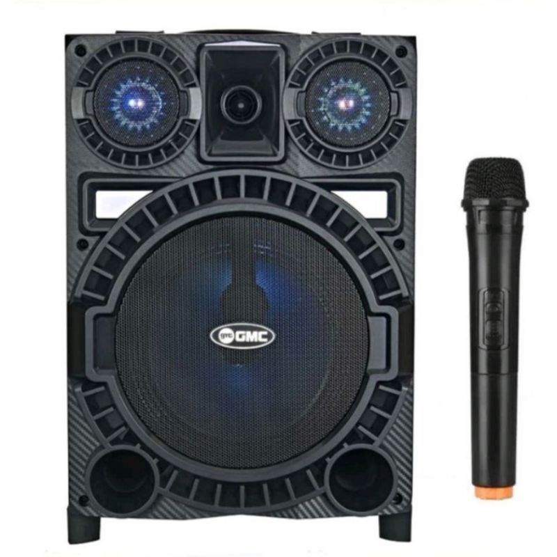 Speaker GMC 897S aktif portable 8 inch 8&quot; Bluethoot Meeting pengeras suara