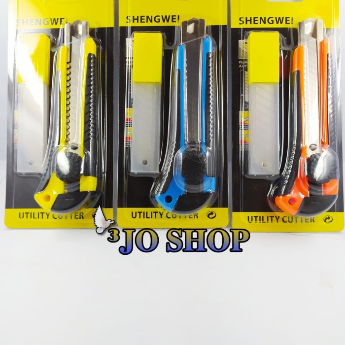 [Pisau Dapur] Pisau Karter/Cutter Utility/Karter Besar Shengwei [Knife]