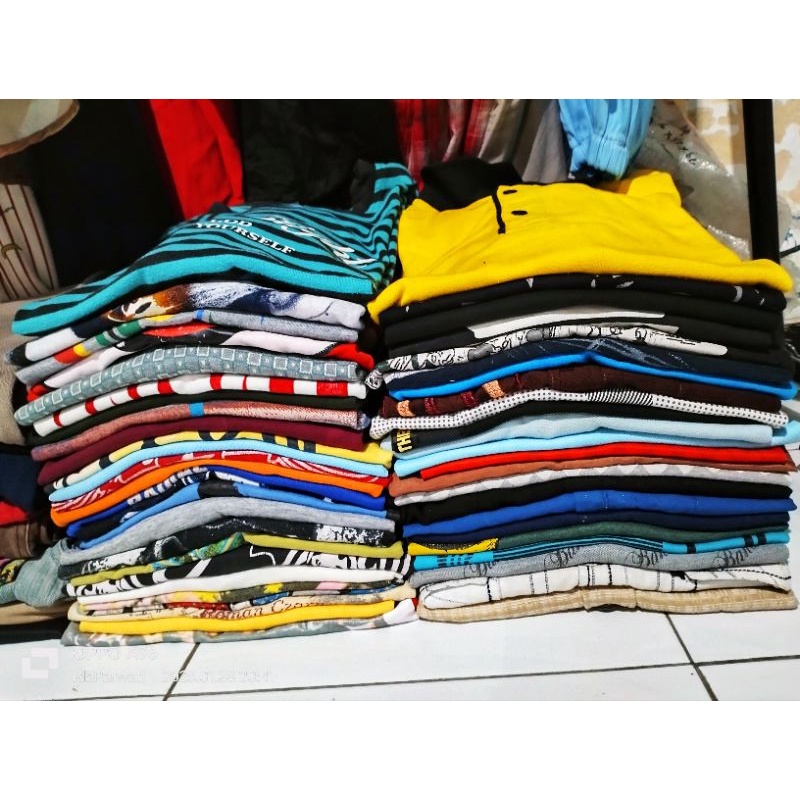 BORONGAN KAOS COWOK DEWASA