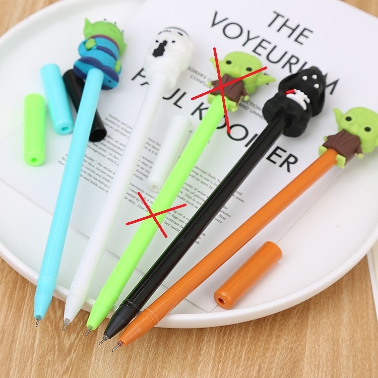 4pcs Pena Pen Pulpen Gel Set Tinta Cair Star W OSM-ST0147