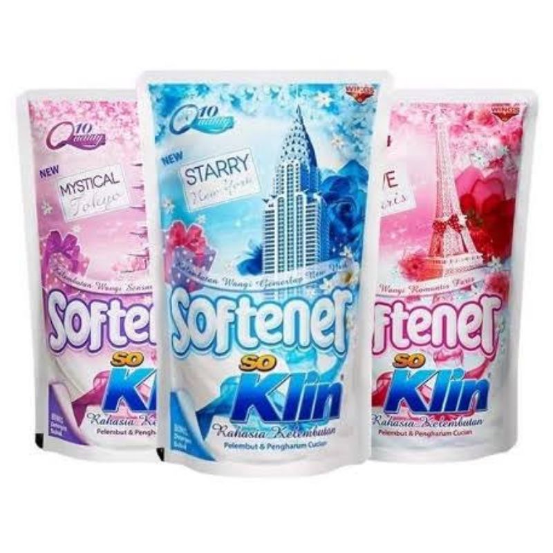 SOKLIN SOFTENER 1800ML PEWANGI PAKAIAN SABUN CUCI PAKAIAN SABUN LOUNDRY PARFUM LOUNDRI PELEMBUT PAKA