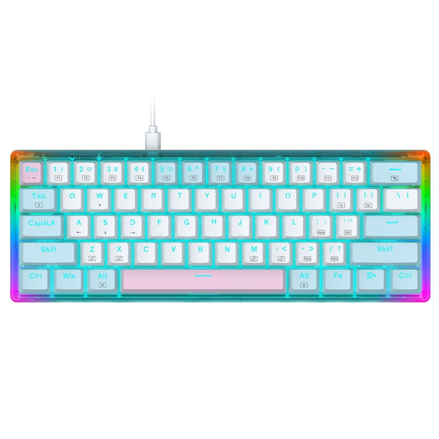 E-YOOSO Z11T 60% Mini RGB Hotswap Mechanical Gaming Keyboard