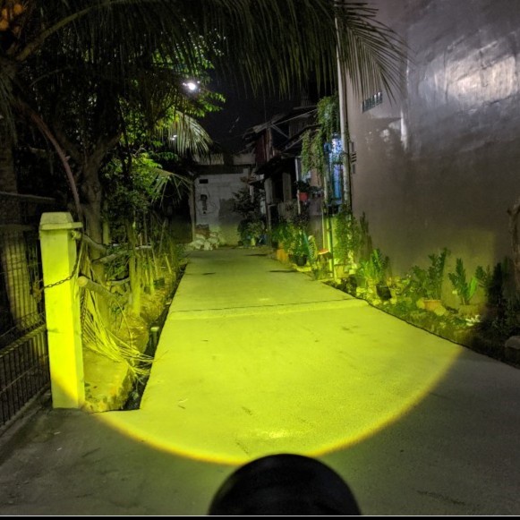 Lampu Tembak Led Offroad Kenzo Kz60 Cut Off Waterproof Sinar Kuning Terlaris