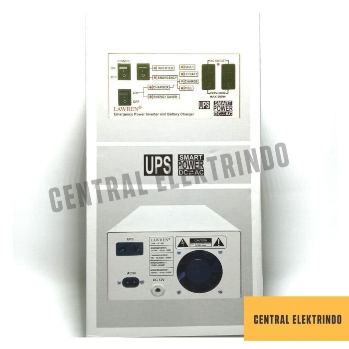 SMART POWER EMERGENCY UPS & BATTERY CHARGER LAWREN