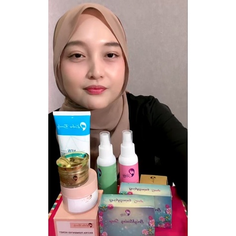 PAKET GLOWING DAN JERAWAT | SABUN | GOLD JELLY | FACE MIST KEDAS BEAUTY