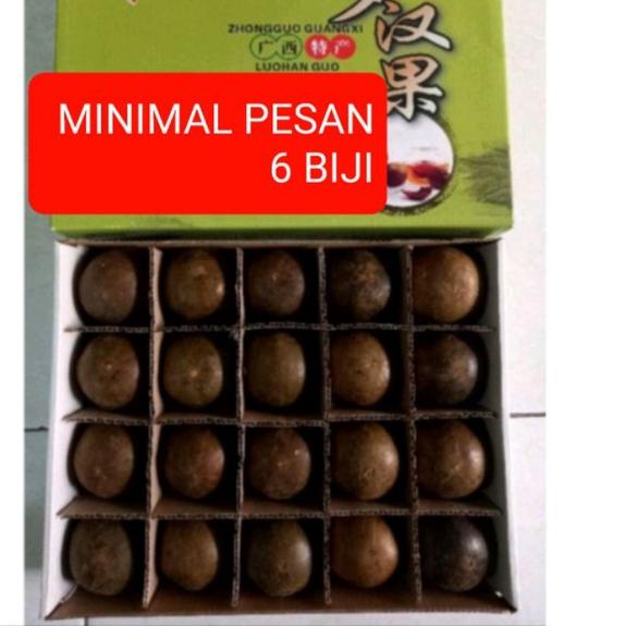 

RVN268 Buah Lo Han Kuo Perbiji / BUKAN BUAH LONTAR ( MINIMAL PESAN 6 BIJI ) ##