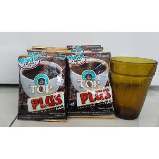 

Kopi top plus renceng