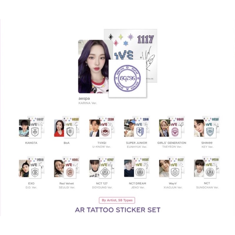 AR TATTO MD SMCU SUWON HUMAN EXPRESS JAEHYUN JENO JISUNG