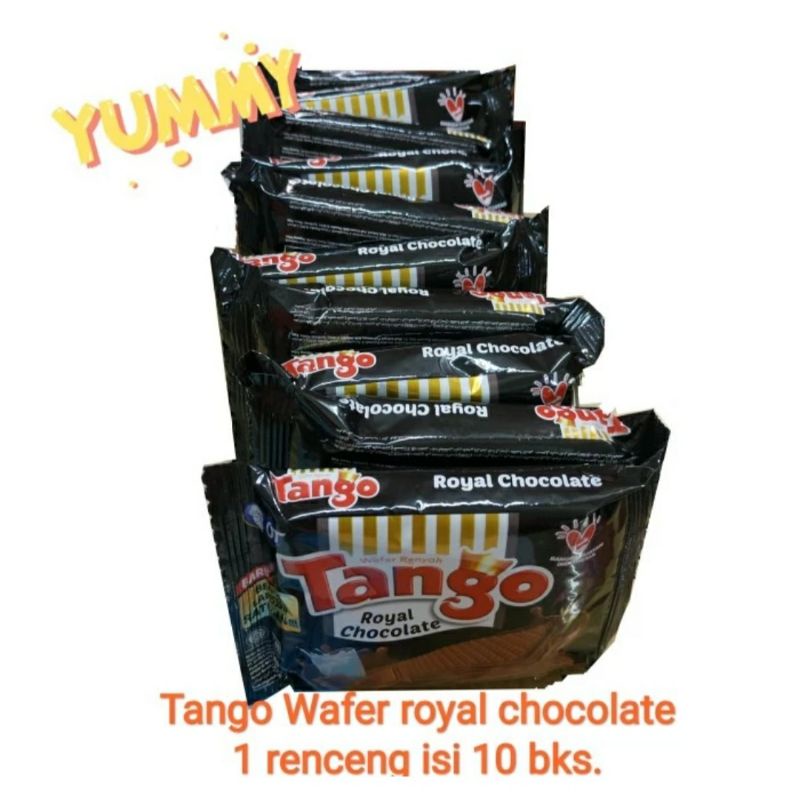 

tango wafer kemasan renceng isi 10 bks