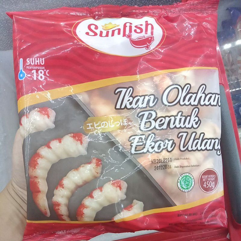 Sunfish Ikan Olahan Ekor Udang 500G