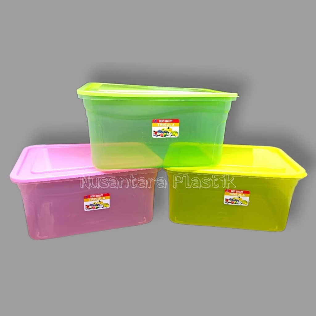 Jual Wadah Penyimpan Makanan Kotak Sayur Food Box Toples Bening Sealware Transparan Warna Tempat