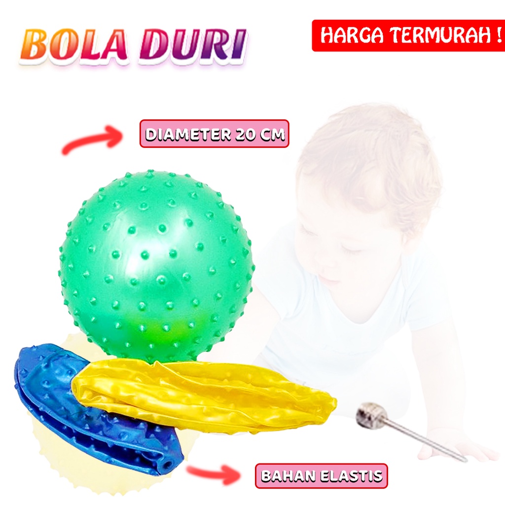 Mainan Bola Duri/ Bola Karet Duri BD20