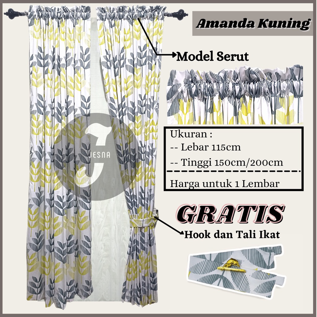 GORDEN JENDELA PINTU MINIMALIS MODEL SERUT TERLARIS KATUN IMPORT MOTIF