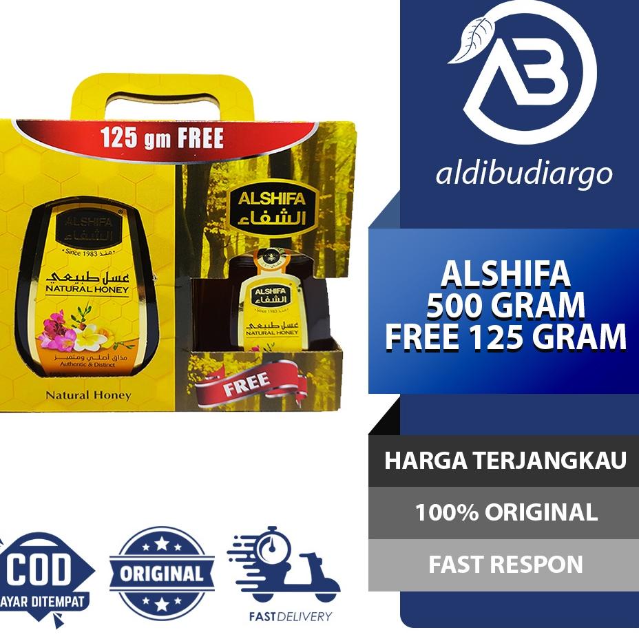 

☉ AL SHIFA NATURAL HONEY 500 GRAM FREE 125 GRAM ➱