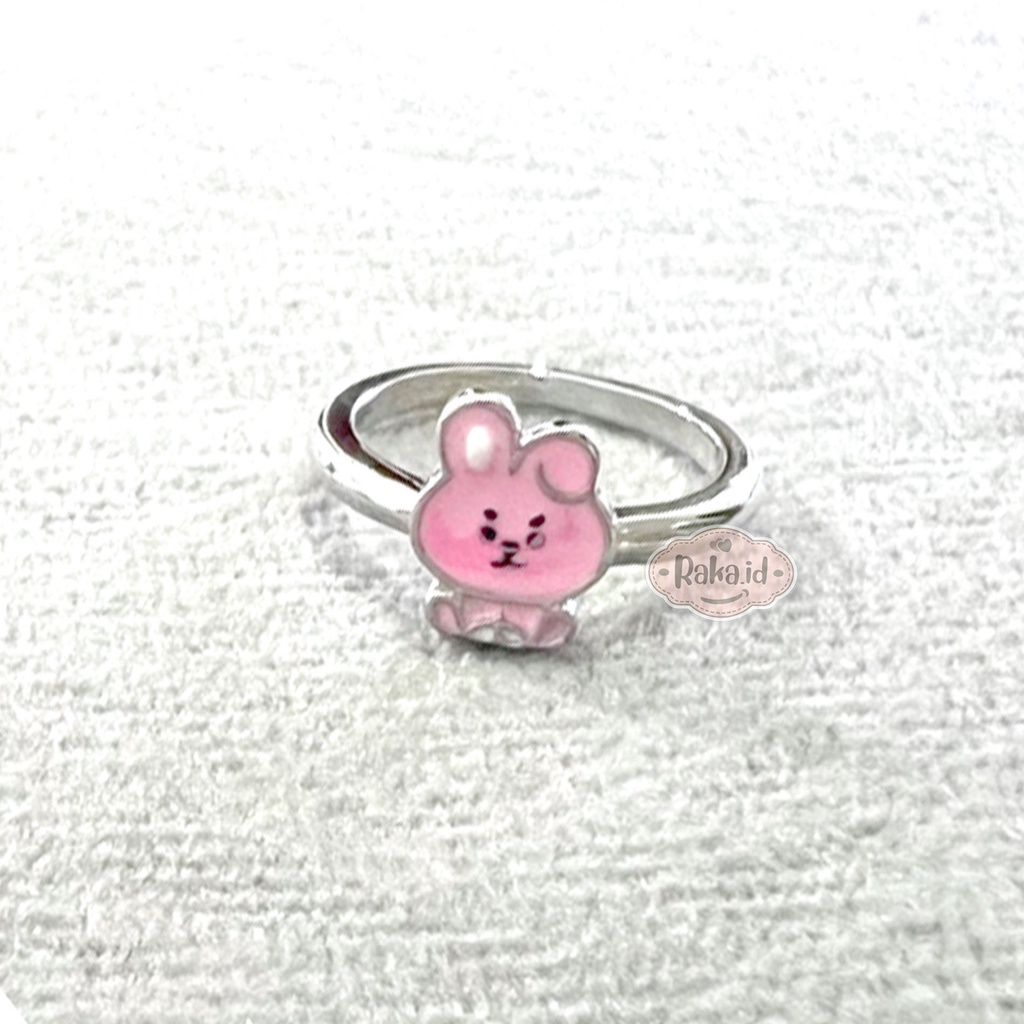 Cincin Anak Motif Cooky BT21 Perhiasan Cantik Anak 1040