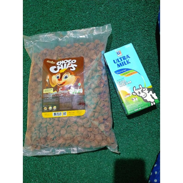 

Paket Simba Choco chips & susu UHT