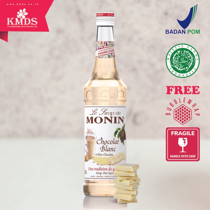 

MONIN WHITE CHOCOLATE SYRUP 70 CL 700 ML