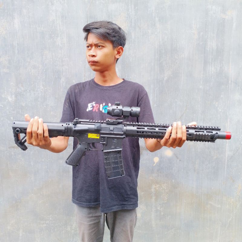 MAINAN M416 (AR15) HITAM - MAiNAN ORIGINAL SNI