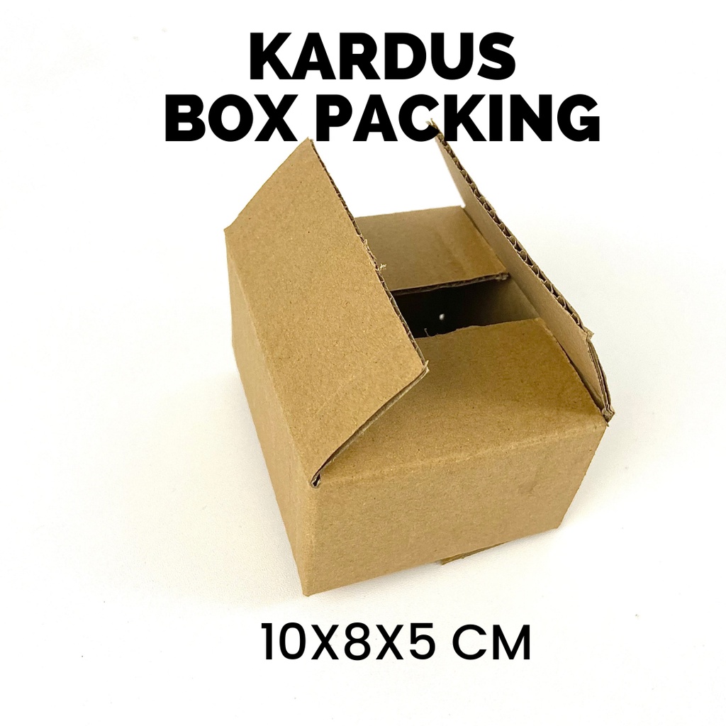 

Kardus Packing 10x8x5 Box Ukuran kecil Polos