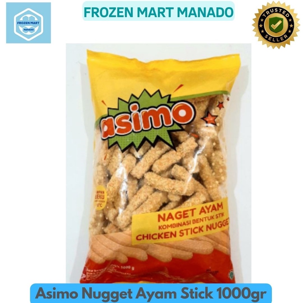 

Asimo Nugget Ayam Stick 1000gr - Frozen Mart Manado (Frozen Food Manado)