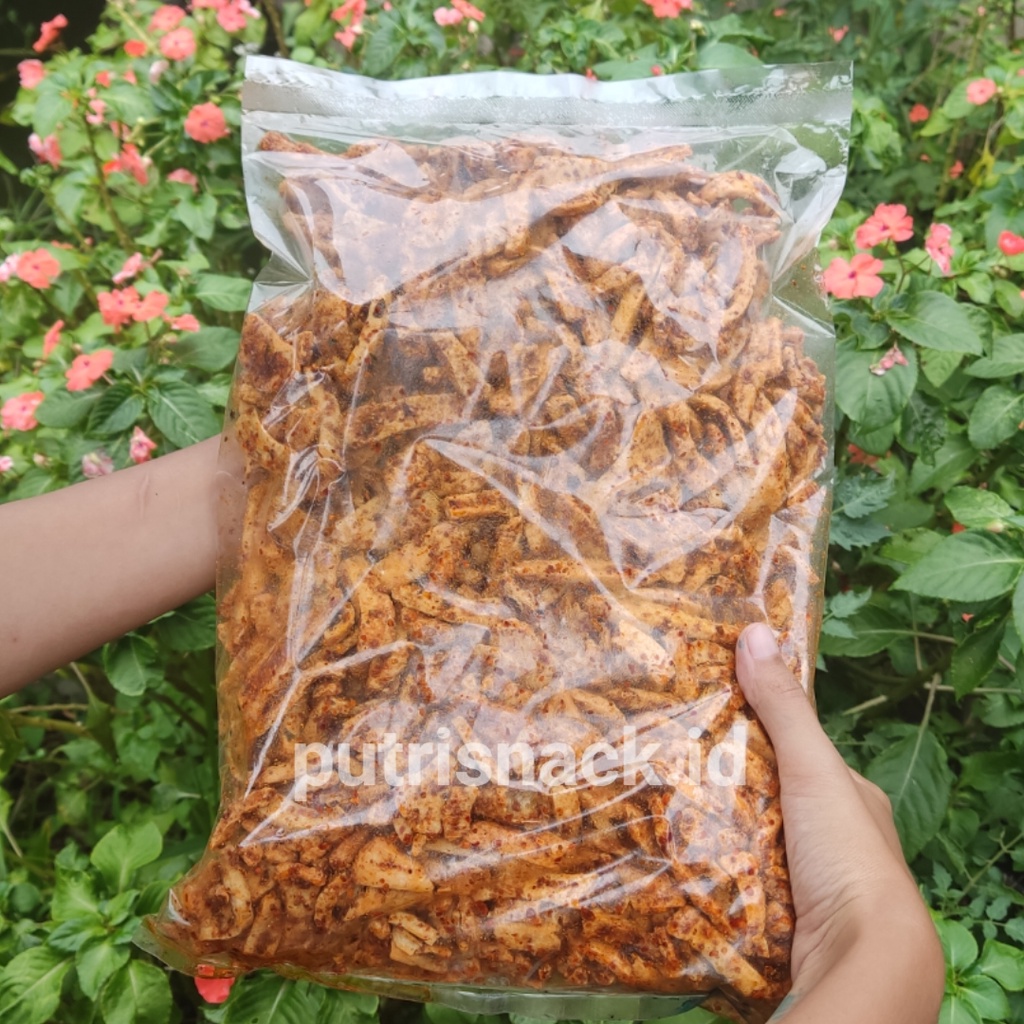 STIK BASRENG 1KG EXTRA PEDAS BUMBU SEBLAK DAUN JERUK